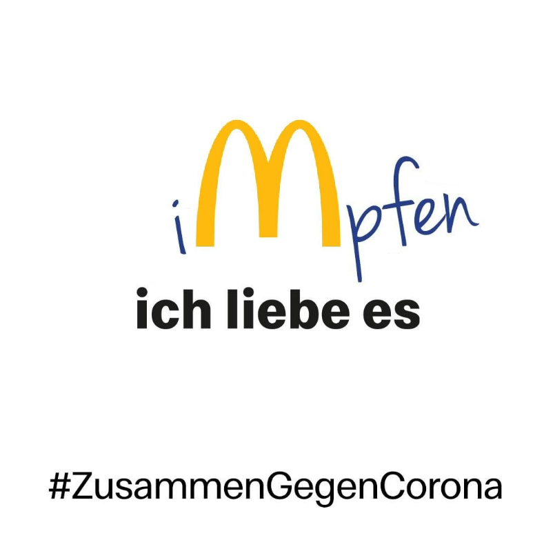 deutschweizer's tweet photo. Ihr hattet so eine gute Vorlage, 99% der Arbeit war bereits erledigt. Wie konnte dies nur übersehen werden 🤦🏻‍♂️Da wird wohl jemand in der #Marketing Abteilung fliegen müssen 😂

 #MCDONALDS #ZusammenGegenCorona #COVID19 https://t.co/wxI8hz7IMo