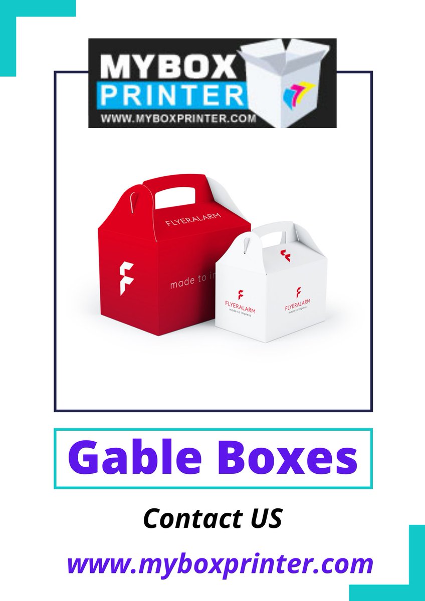 Jaunrichard1's tweet image. Custom Gable Boxes
To Package food with style or to package gift items, the Gable box is the first choice because of its style and ease of use. These boxes can also be used for favors.
#gableboxes #customgableboxes #gablepackagingboxes
#myboxprinter
myboxprinter.com/food-packaging…