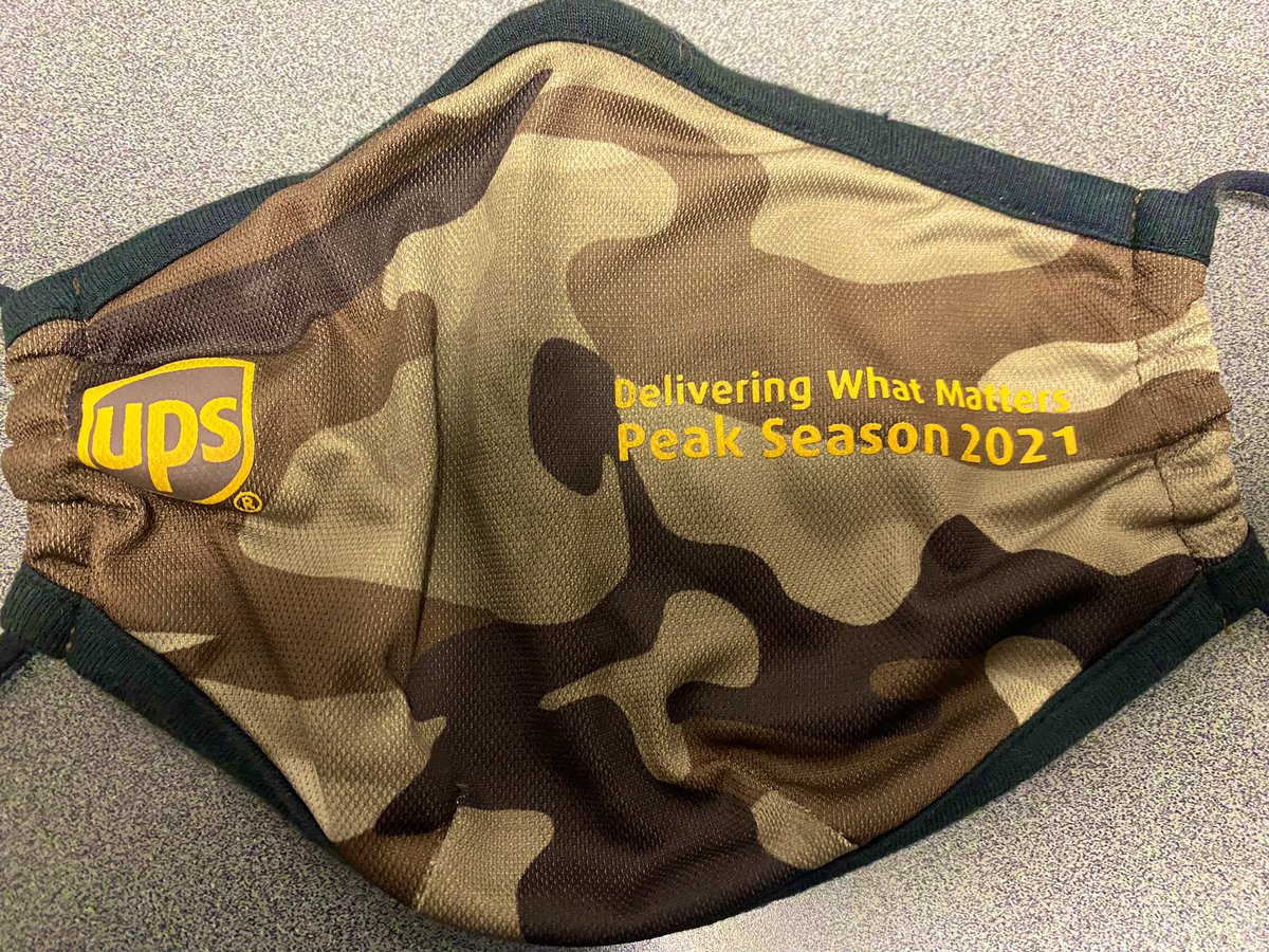 Thanks for your leadership, Nick! #TogetherWeCanAchieveMore #PeakSeason2021 #WearYourMask 😷🤎💛 @lalejandro1983 @DanRaftisUPS @ILJeffstSafety @CP_UPSers @UPSers