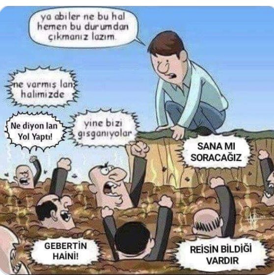 Bırakalım çok sevdikleri bok çukurun da hayatlarını yaşasınlar. #SebepAKPsonuçHarabe