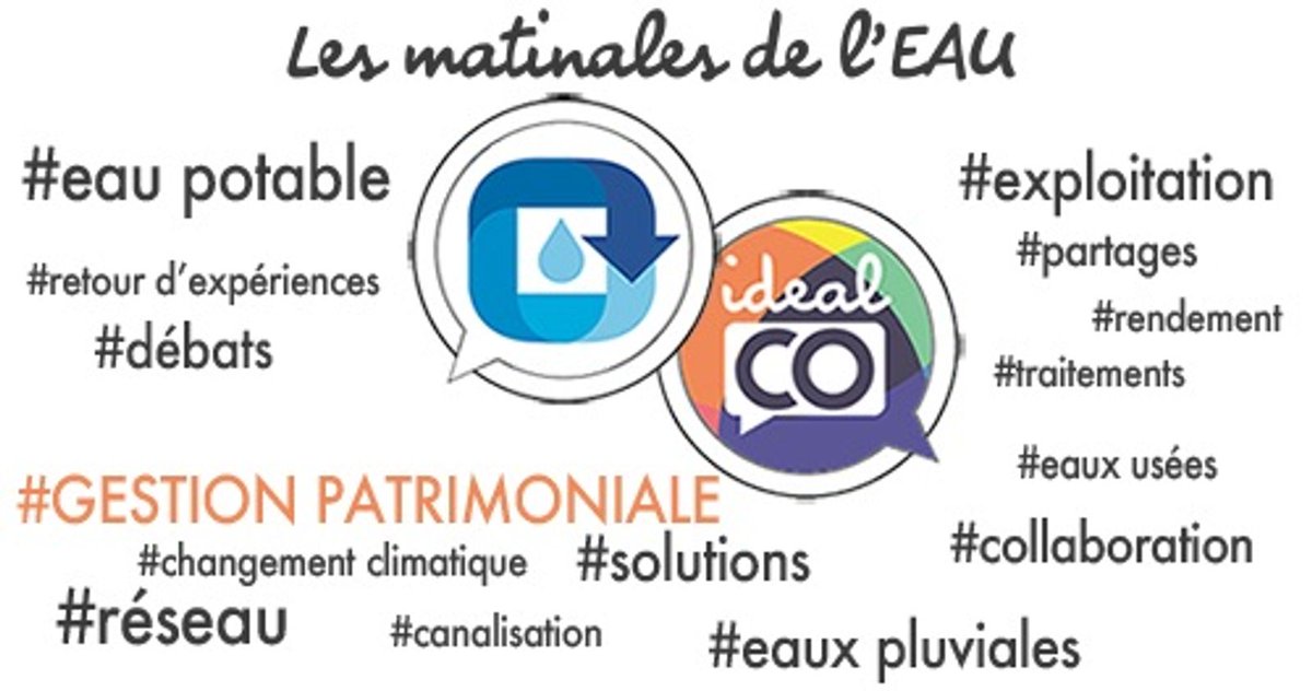 La webconférence va commencer à 09:00 ! 
C'est ici et elle est ouverte à tous : ow.ly/QFsT30s2FEa
 #LMDE - Gestion patrimoniale des réseaux, une nouvelle approche ?
#eau #collterr #water