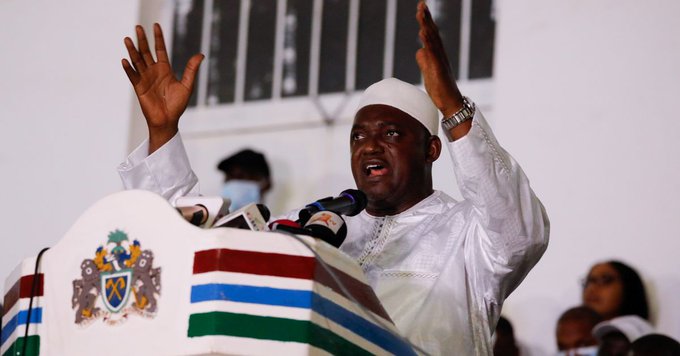 Re-elected Gambian President Barrow promises new constitution, term limits reuters.com/world/africa/r…