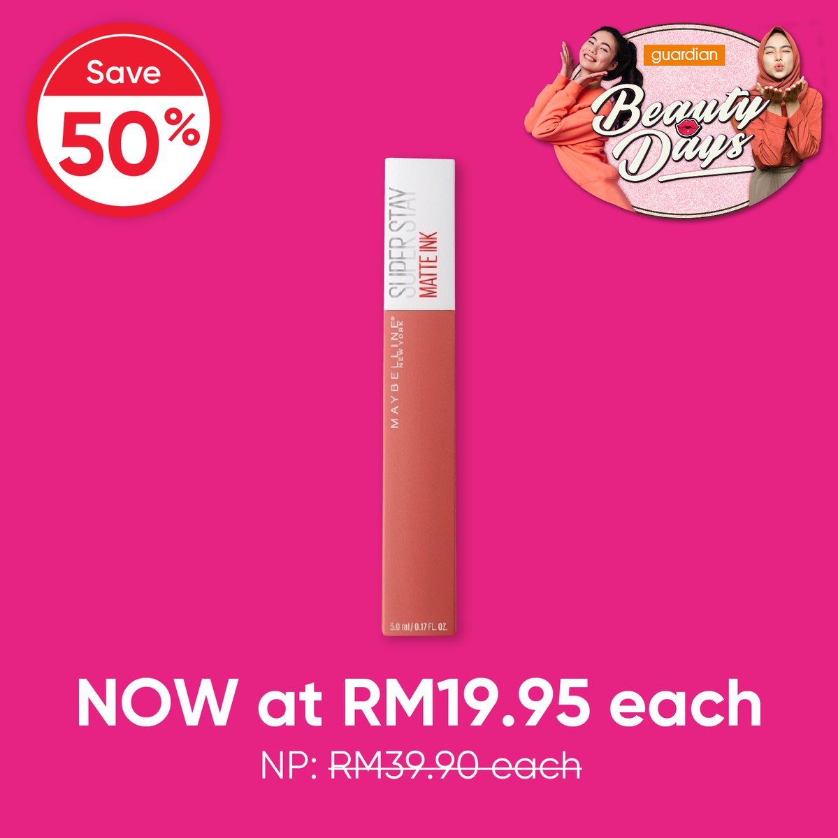 GuardianMYS's tweet photo. ๐๐ฆ๐ข๐ฅ ๐ฎ๐ฐ๐ณ๐ฆ ๐ช๐ฏ๐ง๐ฐ: https://t.co/3zIWbxCtcN
#GuardianMY #GuardianOnline #JomGuardian #GuardianSquad #GuardianPromo #BeautyDays #Cosmetics https://t.co/1oLw9DETUb