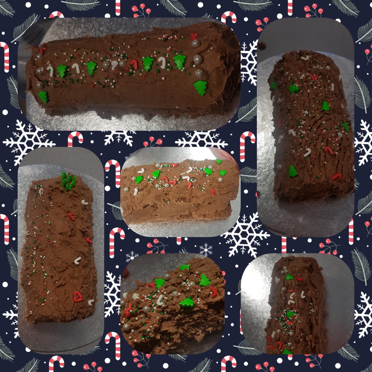 HEOIntegrated's tweet photo. ‘Tis the season to … eat more chocolate!! 🍫🍫Fabulous Yule Logs from our Year 12 Occupational Patisserie students! ❄️🪵@KatrinaCrilly @OIntegrated @KS4OIntegrated https://t.co/rDMzJRQtrN