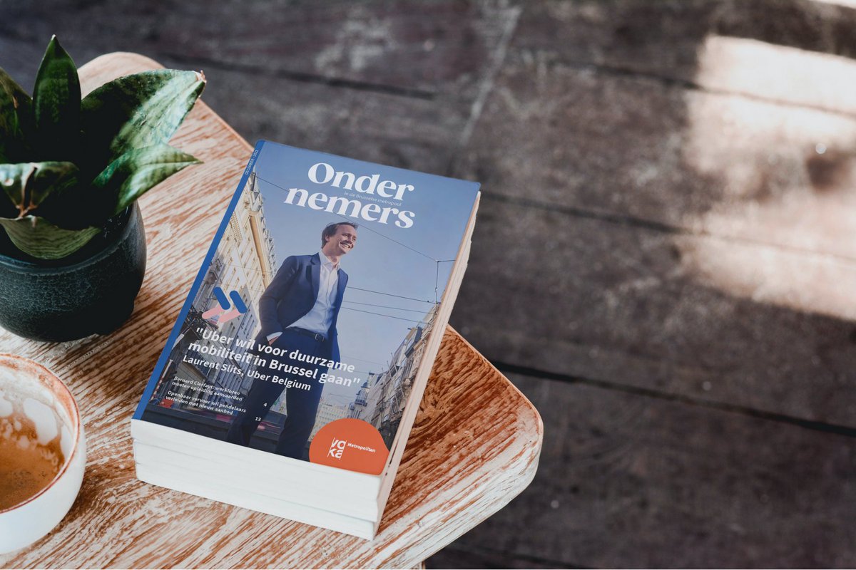 VOKA_Metrop's tweet photo. Om de drie maanden presenteren we aan onze leden 'Ondernemers in de Brusselse Metropool', een magazine met verhalen uit het Brusselse bedrijfsleven. Deze editie op de cover: Laurent Slits (Uber)

Het volledige magazine kan je ook digitaal lezen via 
👉 https://t.co/Dd5atrtXbc https://t.co/S6t4zwwcOU