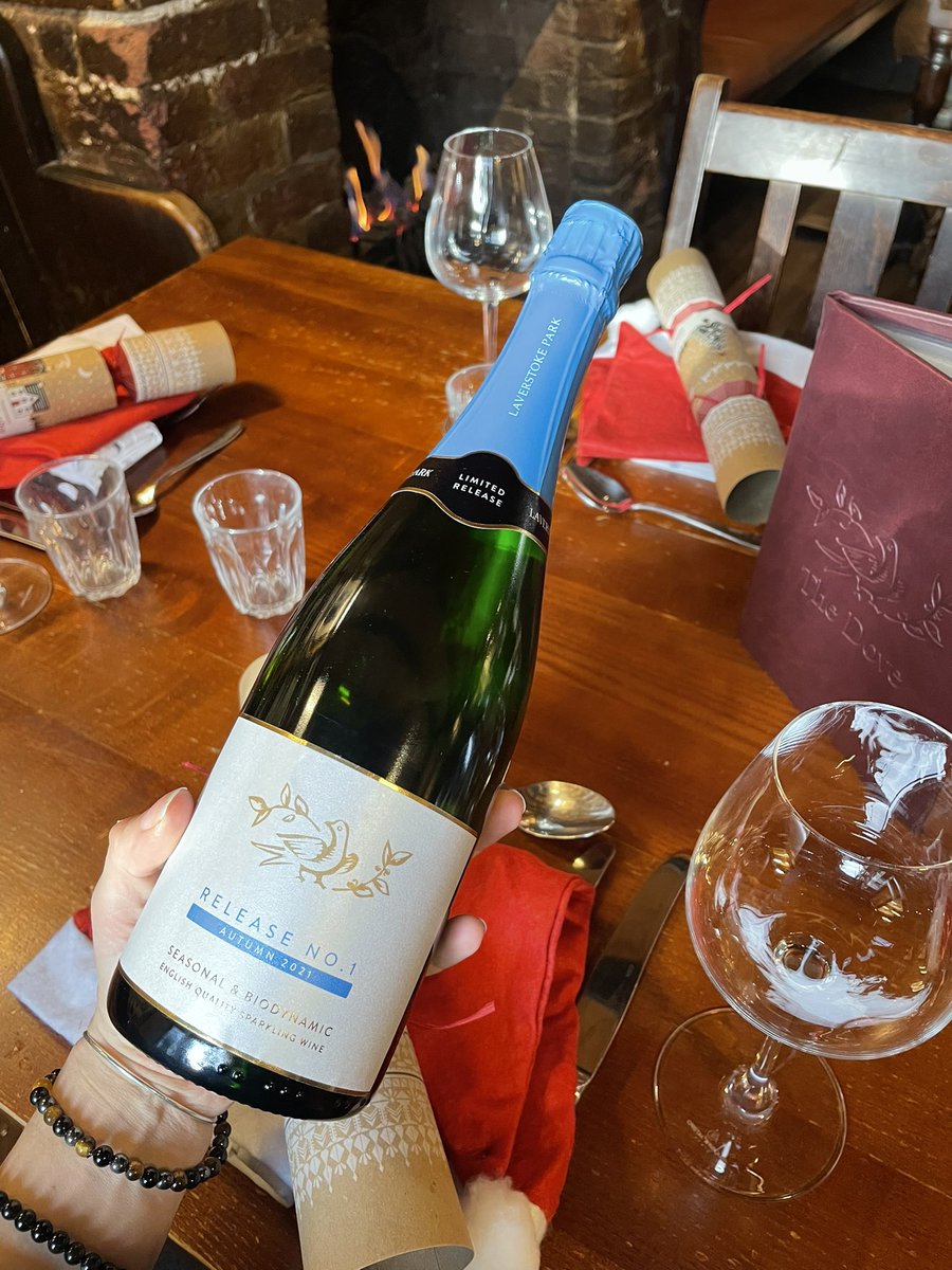 We just got our very own biodynamic English sparkling wine from @laverstoke There is only a limited amount so when it’s gone, it’s gone 
If you find the code 1845 at the back of your bottle, this one is on us 🤫 so make sure you double check 😉 #lovethedove <a href="/fullers/">life</a>