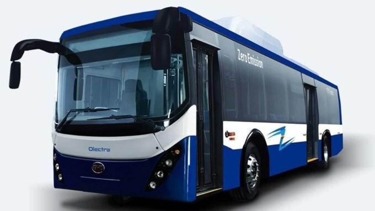 E-bus operator #EveyTrans delivers the second lot of #electricbus to @KadambaLimited 

@OlectraEbus #emobility #batterystorage #India 

etn.news/buzz/e-bus-ope…