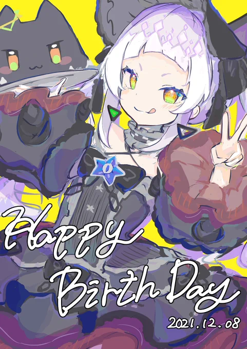 シオンちゃんおたおめ!!

#シオンの書物 
#紫咲シオン生誕祭2021 