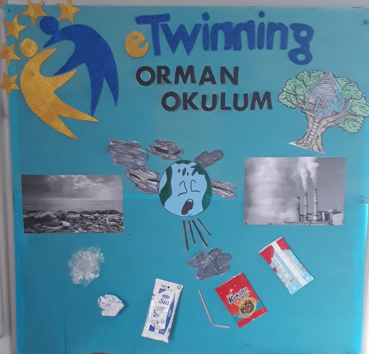 OrmanOkulum's tweet photo. Ünye anaokulu çevre kirliliği panomuz @OrmanOkulum  @etwinngordu https://t.co/qGSbmB3gZI