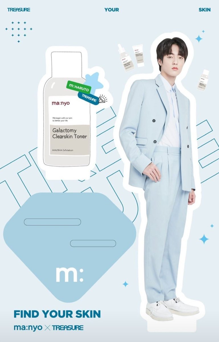 #HARUTO's manyo standee! 😍💙