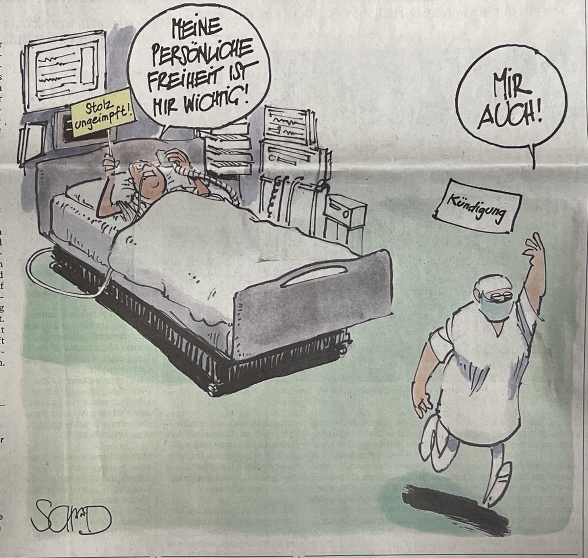 #Freiheit. Auf den Punkt gebracht. Felix Schaad im ⁦<a href="/tagesanzeiger/">Tages-Anzeiger</a>⁩