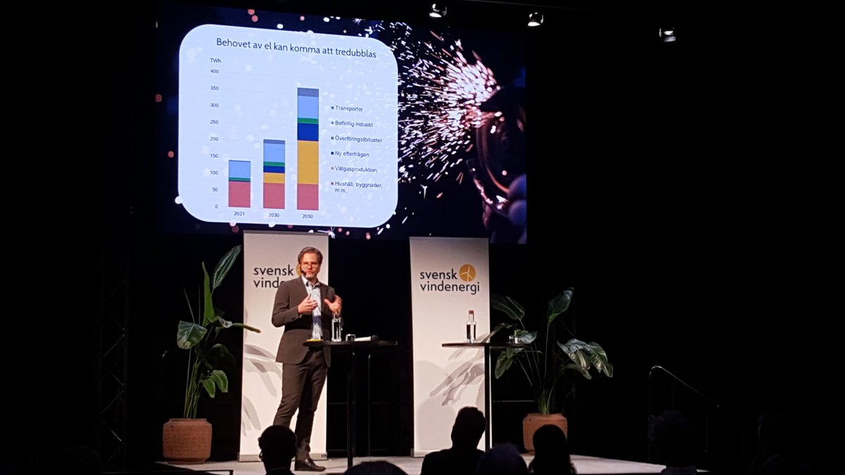 Ny studie från Thema om Sveriges energisystem. Elbehovet tredubblas till 2050 #enpol