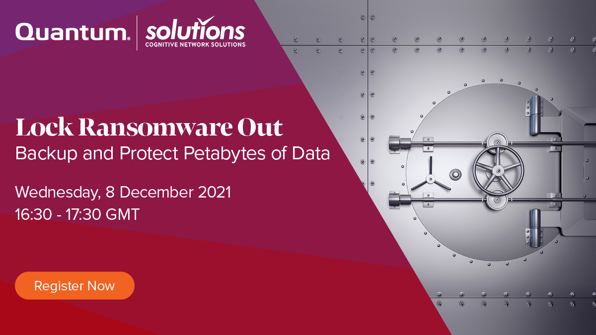 #Ransomware continues to be one of the biggest threats to data. Learn best practices for protection from cyberattacks here bit.ly/3rcdAEF