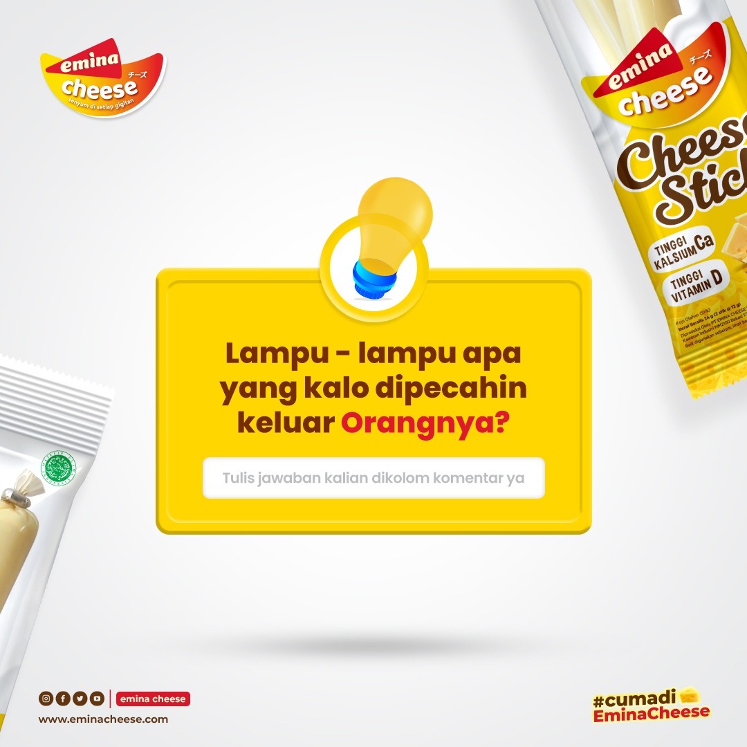 STOP SCROLLING! JAWAB DULU TEBAK-TEBAKAN INI!✨

Lampu lampu apa yg kalo di pecahin keluar orangnya?

3 orang yg beruntung mimin doain cepet ketemu jodohnya!😆😜