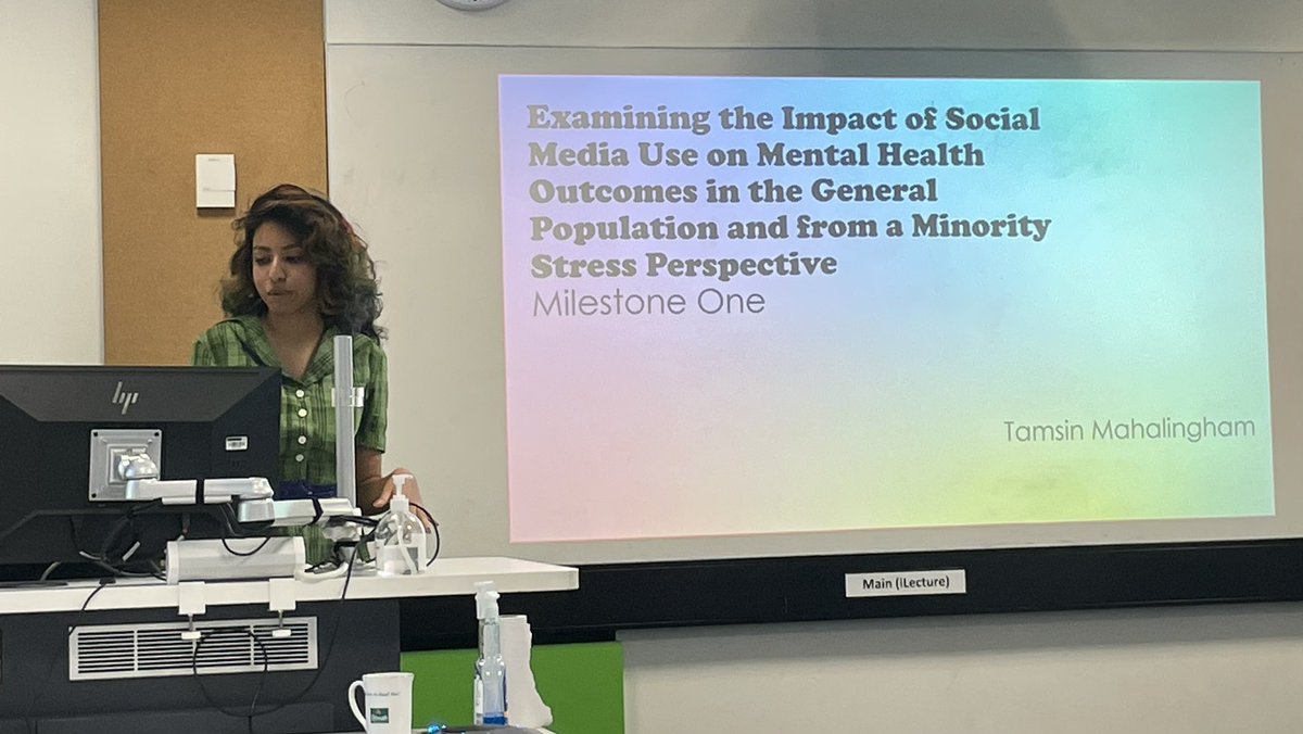 Patrick Clarke (@drpatclarke) on Twitter photo Excellent PhD proposal presentation from <a href="/TMahalingham/">Tamsin Mahalingham π³οΈβπ</a>, well received and lots of interest. Important and interesting space combining social media, emotion, cognition and minority stress Excellent PhD proposal presentation from <a href="/TMahalingham/">Tamsin Mahalingham π³οΈβπ</a>, well received and lots of interest. Important and interesting space combining social media, emotion, cognition and minority stress