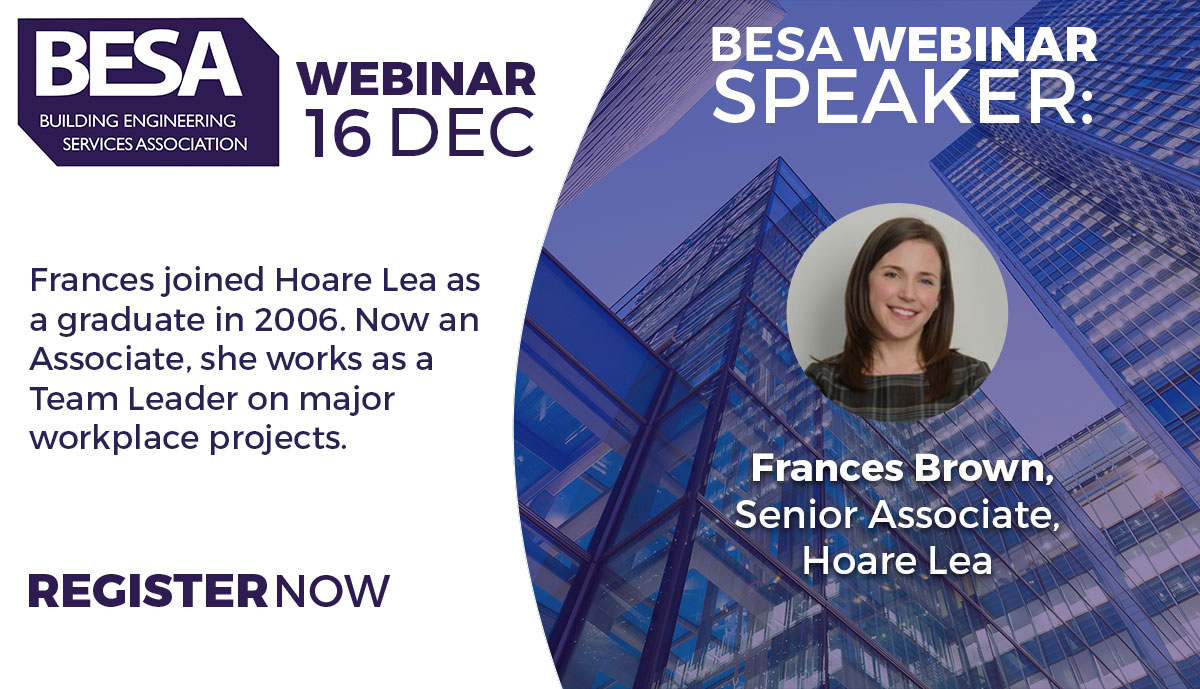 BESAGroup's tweet photo. Join @GraemeFox_BESA and Frances Brown from @hoarelea to discuss The #FutureOfOffices, as the demise of the traditional #office space has been widely predicted, but many experts are not so sure.

Find out more, https://t.co/2URDh6PLVt https://t.co/xVj3Jm2GDj