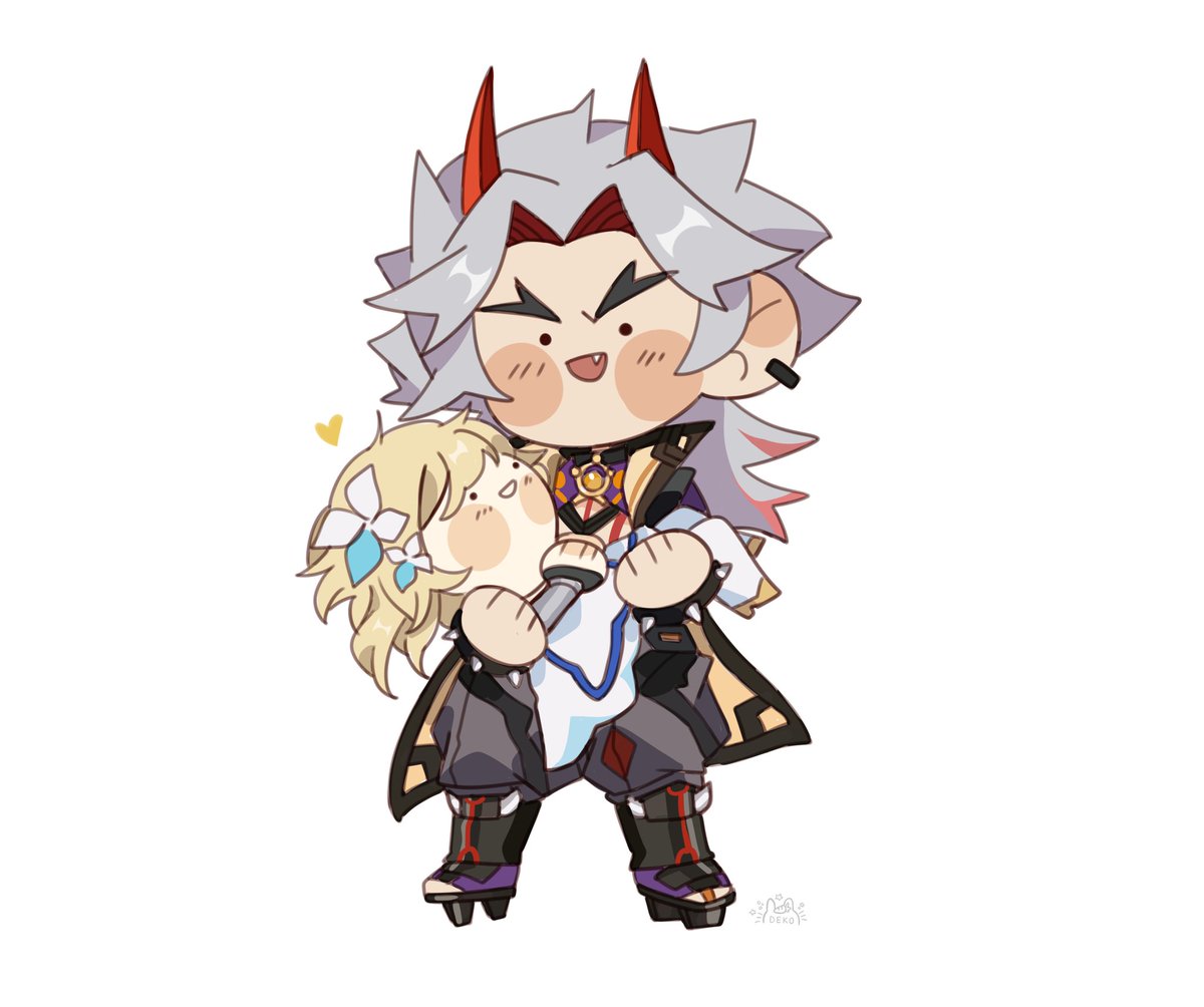 nya_Deko's tweet photo. You will be mine Arataki Itto https://t.co/khqaoy0lZd