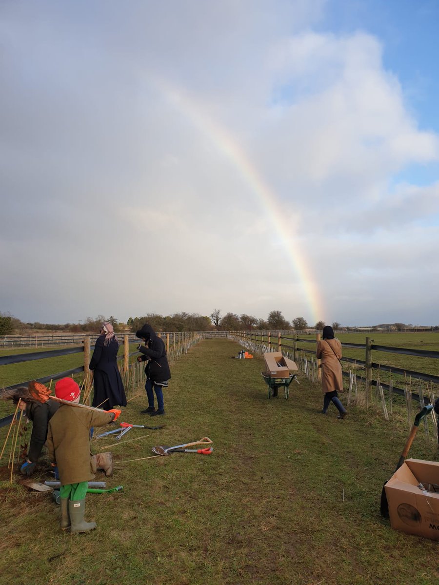 LajnaUK's tweet photo. Women and girls from @LajnaIslamabad visited Southwood Country Park, Hainault Forest, Enfield and Elmbridge where they planted 1479 trees to commemorate the #LajnaCentenary pledge of planting 100,000 trees. #ClimateAction https://t.co/Ffr6mvCwo8