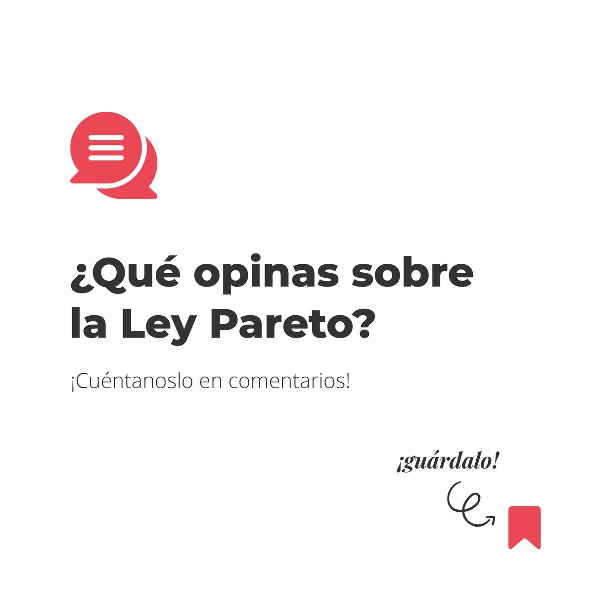 opentrends's tweet image. 😱¿Sabías que el 80% del éxito proviene del 20% de los esfuerzos?

¡Exacto! Lo dice la #LeyPareto, así que interiorizala bien y aplica los pasos para ser más eficiente💡
Se aplica para cualquier aspecto de la vida 😃

Cuéntanos tu opinión en comentarios👇
#OpenTips #Productividad