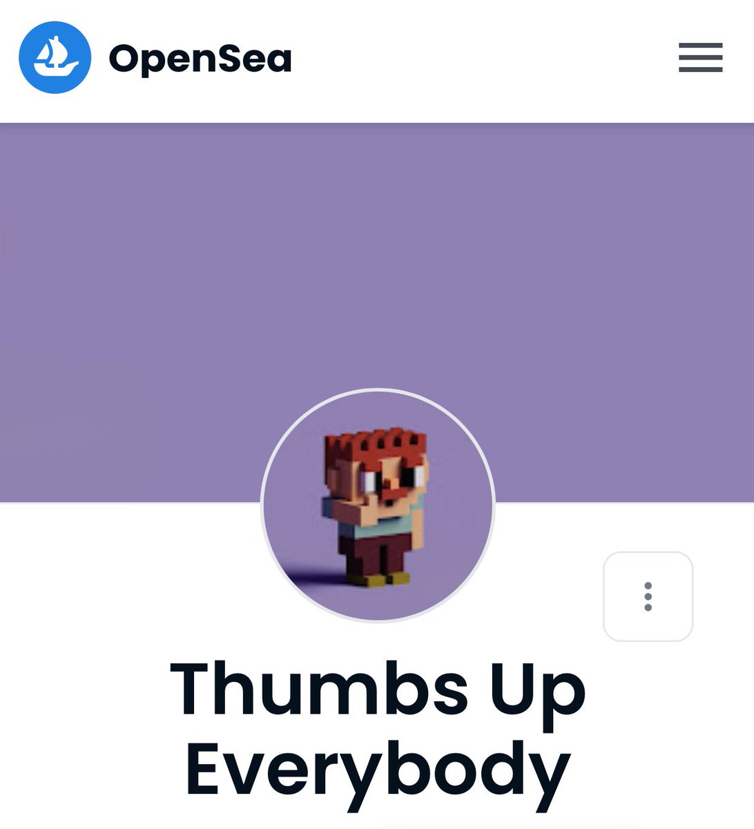 unclelllike's tweet photo. Hi!!!! I’m Unclelllike 

I have made a portfolio in the nft world.

What on my Collection 
See more on #opensea #thumbsupeverybody

👇🏼
https://t.co/dB85Ko8gVU

#unclelllike #NFTs #characterdesign #vox #voxel #thumbsup #nftcollector #collection #characterart https://t.co/yGfnE1qB1J