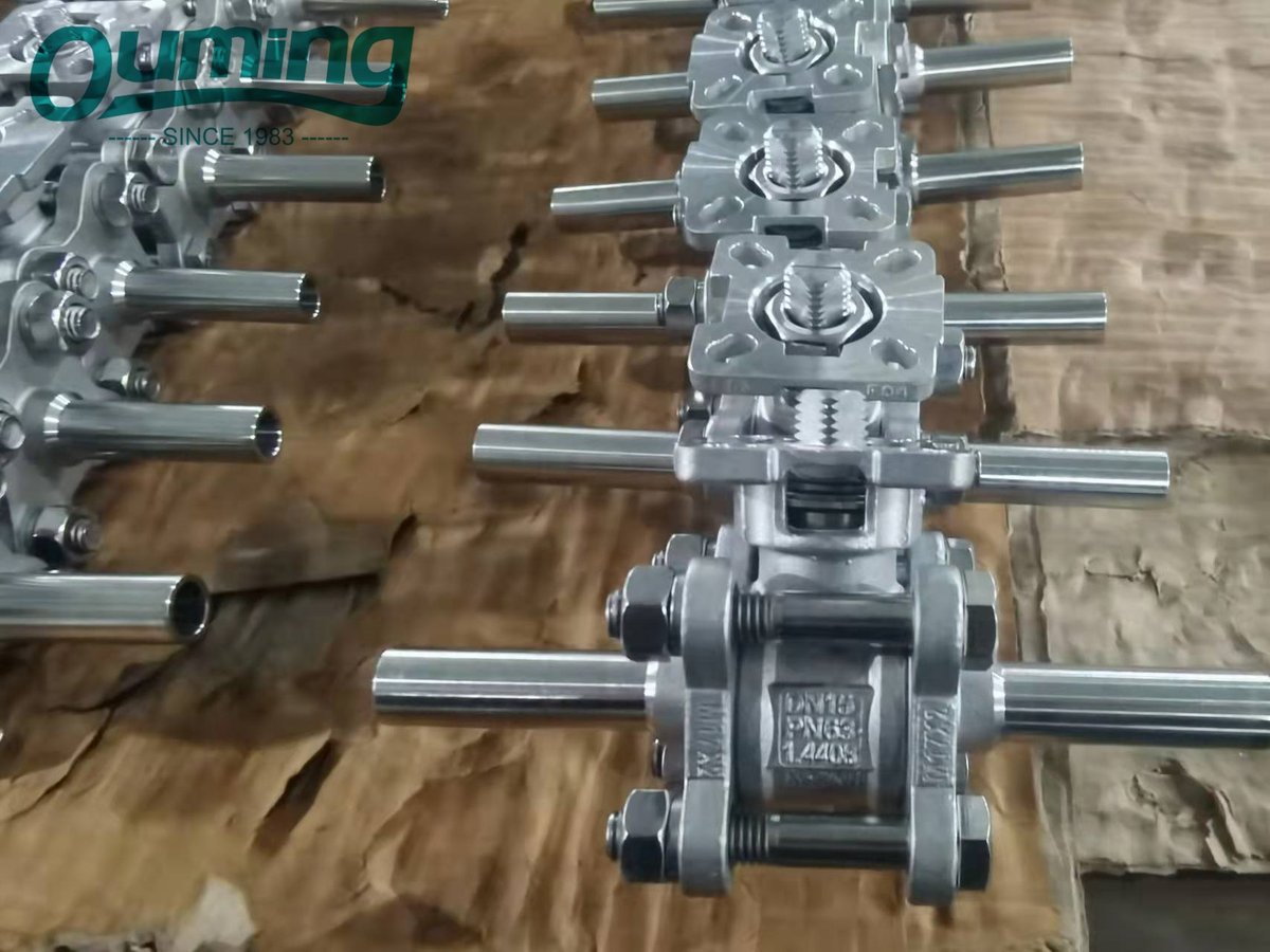 HelenZhu20's tweet image. Check today’s ouming sharing~
Butting welding 3 piece ball valve
ISO1127/EN12627 standard
All size range for your choose
Can be used for pipeline switch, emergency cut-off, and V-shaped ball design can achieve the function of flow regulation
#Buttingwelding #API608 #Ballvalve