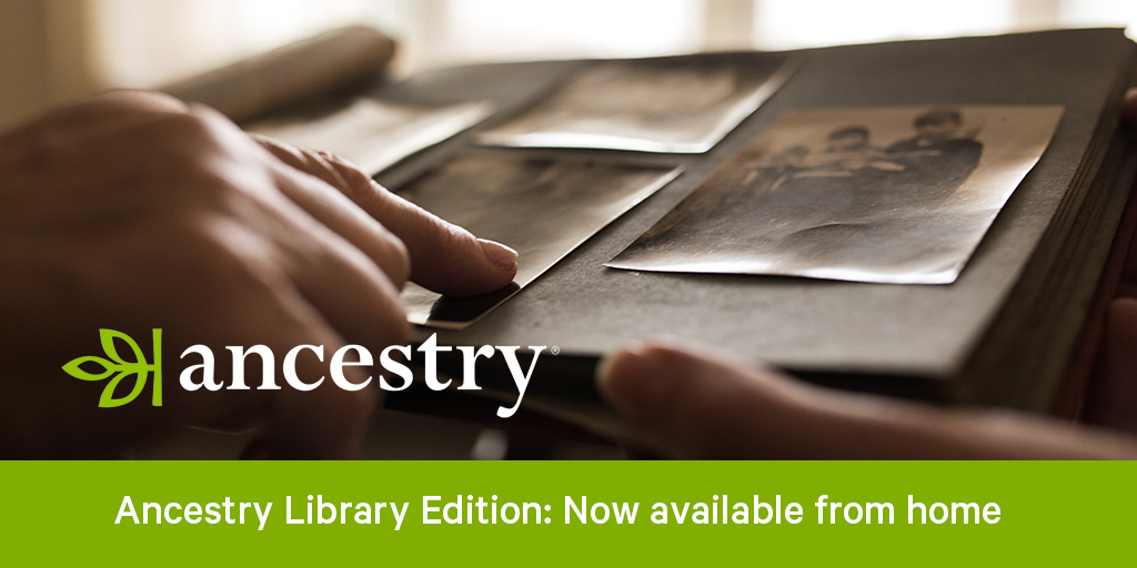 StaffsLibraries's tweet photo. Remote access to #AncestryLibraryEdition ended on 31st Dec. Thanks to @ProQuest & @AncestryUK over 41,000 of our library members benefitted from this temporary offer! #AncestryLibraryEdition is now available ONLY from your local library public PCs @libsconnected @StaffordshireCC https://t.co/04aB12IvuR