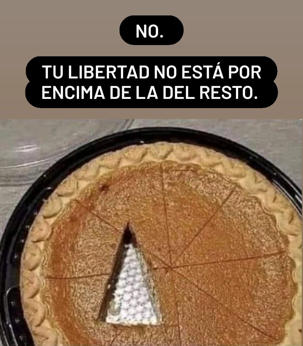 uciero's tweet photo. Es bueno recordarlo. 

Algunos argumentan el derecho y la libertad para hacer lo que les da la gana y mira, no. 

Vivir en sociedad es prescindir o matizar determinadas libertades en beneficio del bien común.

#VaccinesWork #YoMeVacuno #COVID19 https://t.co/TGWRn4aV9q