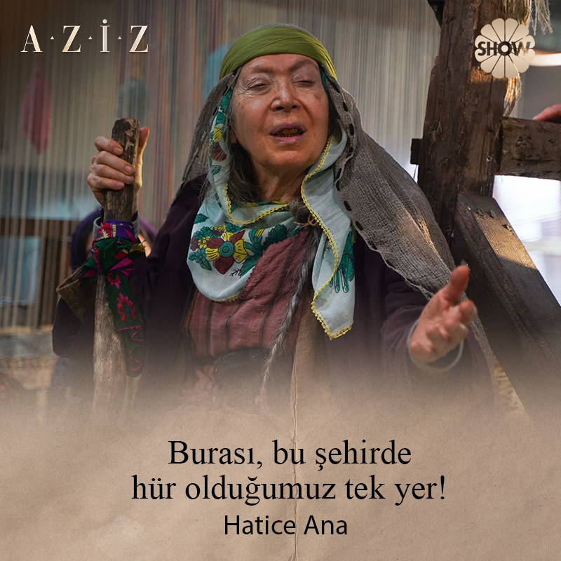 ShowTV's tweet photo. #Aziz'in son bölümünde seni en çok etkileyen replik hangisiydi? 🤔 @azizdizitv