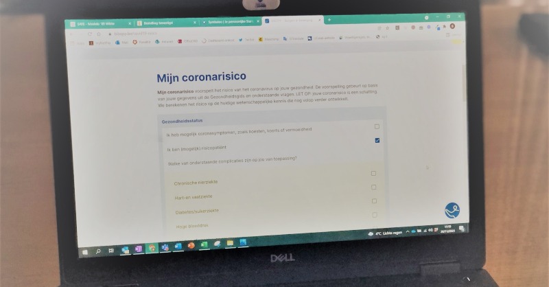 VITObelgium's tweet photo. Platform #BIBOPP lanceert app #Mijncoronarisico. Het berekent je persoonlijk risico op besmetting met #corona én de kans op een ernstig verloop van de ziekte.

Ism VITO, @LiCalab @TMResearchBE en @Domus_Medica met steun @VLAIO_be, @prov_antwerpen en @2Empowercare #Interreg2Seas)