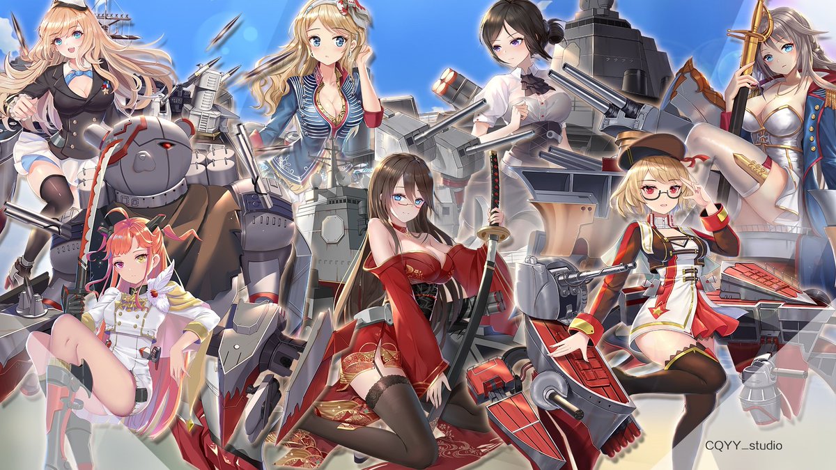 イラスト及びモデル素材配布覚醒篇第一弾！！今回のメンバーはあしがら、あたご、ジャンヌ・ダルク、ソヴレメンヌイ、バージニアとフルンゼ、ル・ファンタスクの7人です！（商用利用は禁止です）（覚醒モデルは通常モデルと同一ファイルに入っています）

配布先：drive.google.com/drive/folders/…