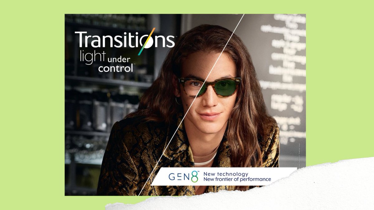 RWoodfallGroup's tweet image. Transitions Signature GEN 8 lenses provide our best ever performance. The lenses go darker outdoors and returns to clear faster than ever. Ask us in practice for more info #GEN8 #Transitions #LightUnderControl #woodfallopticians #opticians #londonopticians #essilor