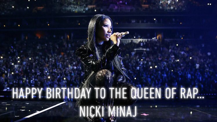 HAPPY BIRTHDAY NICKI MINAJ! 
Wishing more life, more love and more blessings  