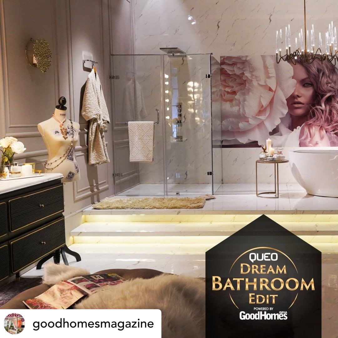 FeminaIndia's tweet image. The Big Reveal: Episode 3 - The Queo Dream Bathroom Edit powered by GoodHomes. This is just what Shreya Kumar imagined her dream bathroom to be. Tejal Mathur joins the team to curate this design, with Queo. @queo_bathrooms  #queobathrooms #nothinglesswilldo #dreambathroomedit