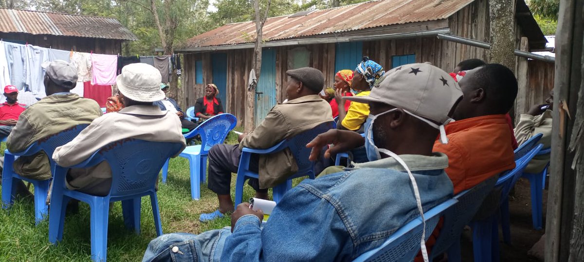LaikipiaTeam's tweet photo. On Saturday, Team Laikipia met local community at Munyaka Village in Ngobit ward. 
They are looking forward to the new dispensation of leadership headed by Gov John Wakaba, that will address their concerns which have been neglected by the current leadership https://t.co/jvntx05QgK
