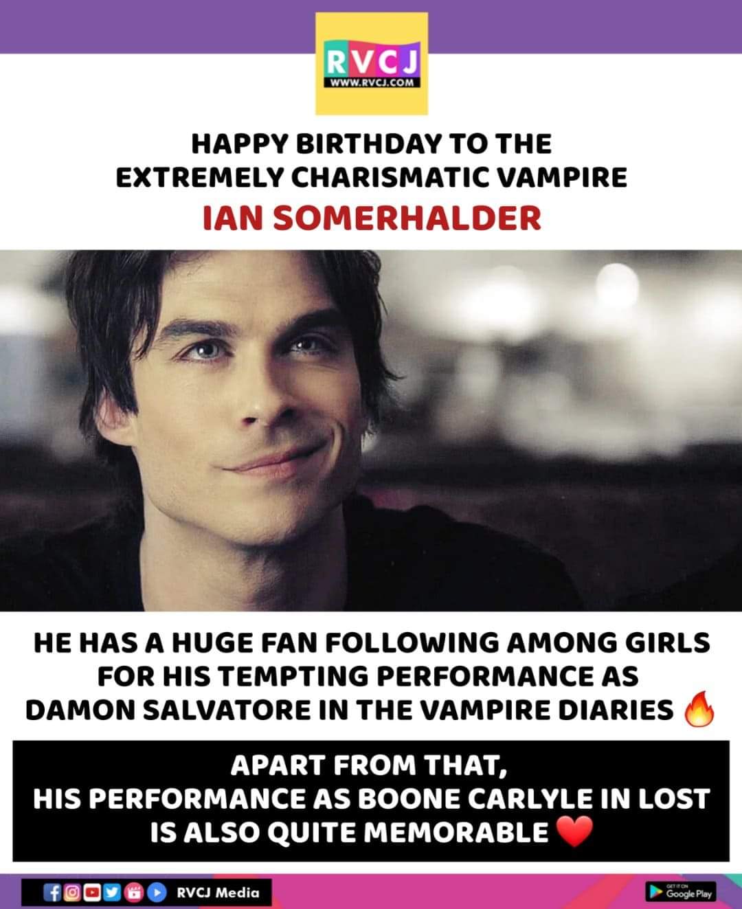 Happy Birthday Ian Somerhalder!       