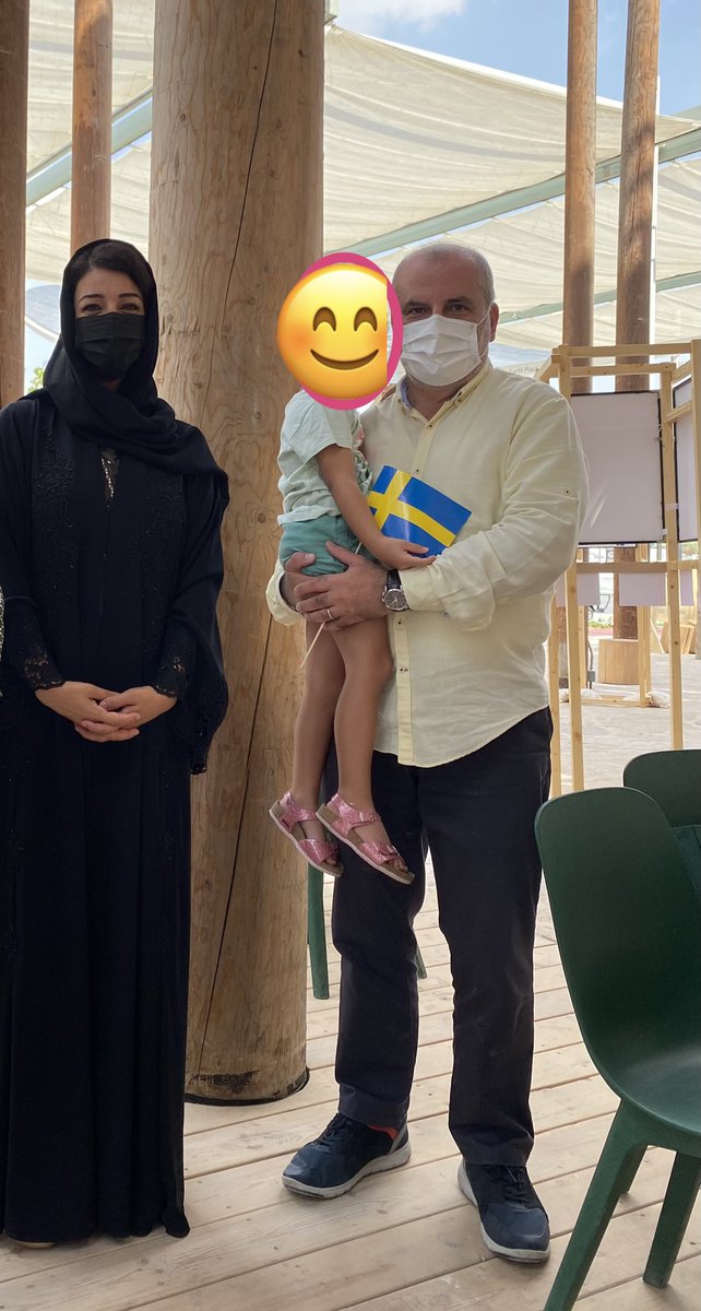 We are thankful to be living in the UAE. The story continues <a href="/AfraMalHameli/">Afra Al Hameli</a>. My father &amp; my daughter were able to re-meet Her Excellency Reem a few days later in person, this time with my dad’s knowledge that in the UAE the nicest of people are also Ministers! ❤️