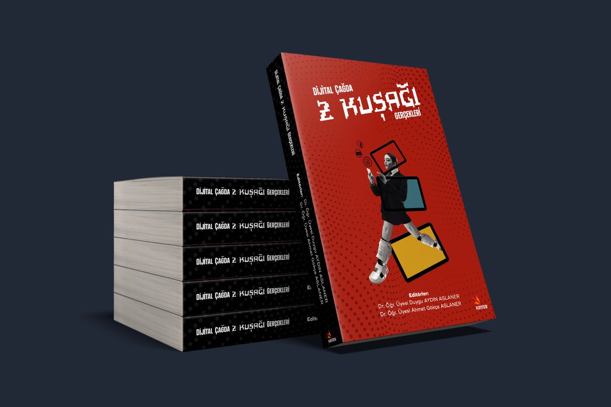 Dr. Öğretim Üyesi Duygu Aydın Aslaner ile editörlüğünü üstlendiğimiz "Dijital Çağda Z Kuşağı Gerçekleri" adlı kitabımız raflardaki yerini aldı. Bu çalışmada katkısı olan değerli hocalarımıza ve yayın kurulumuza sonsuz teşekkürler🙏