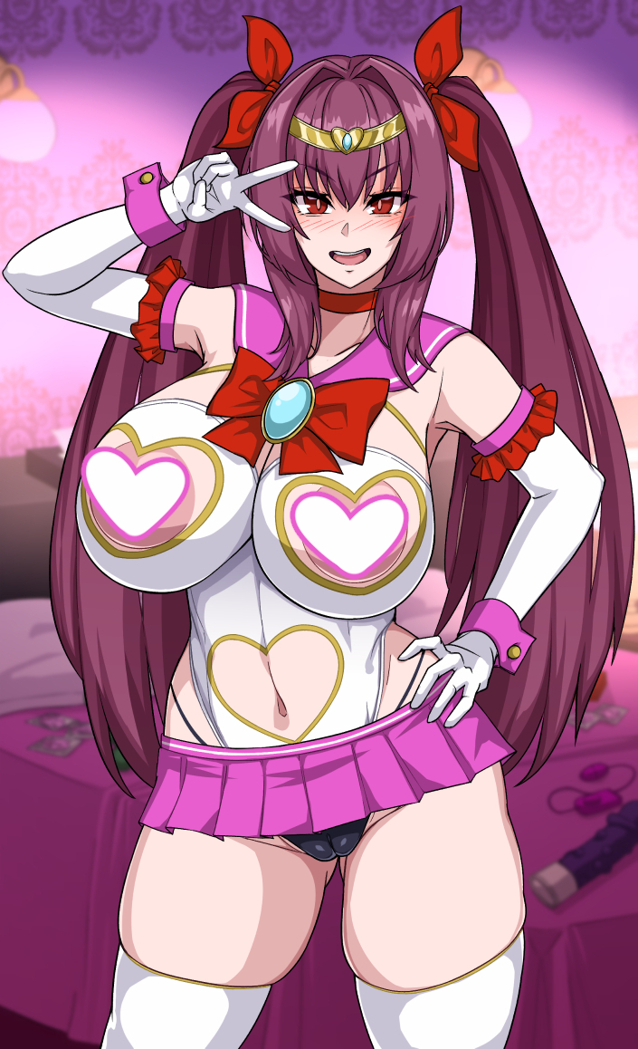 影の国の魔法戦士☆スカキュア参上! 