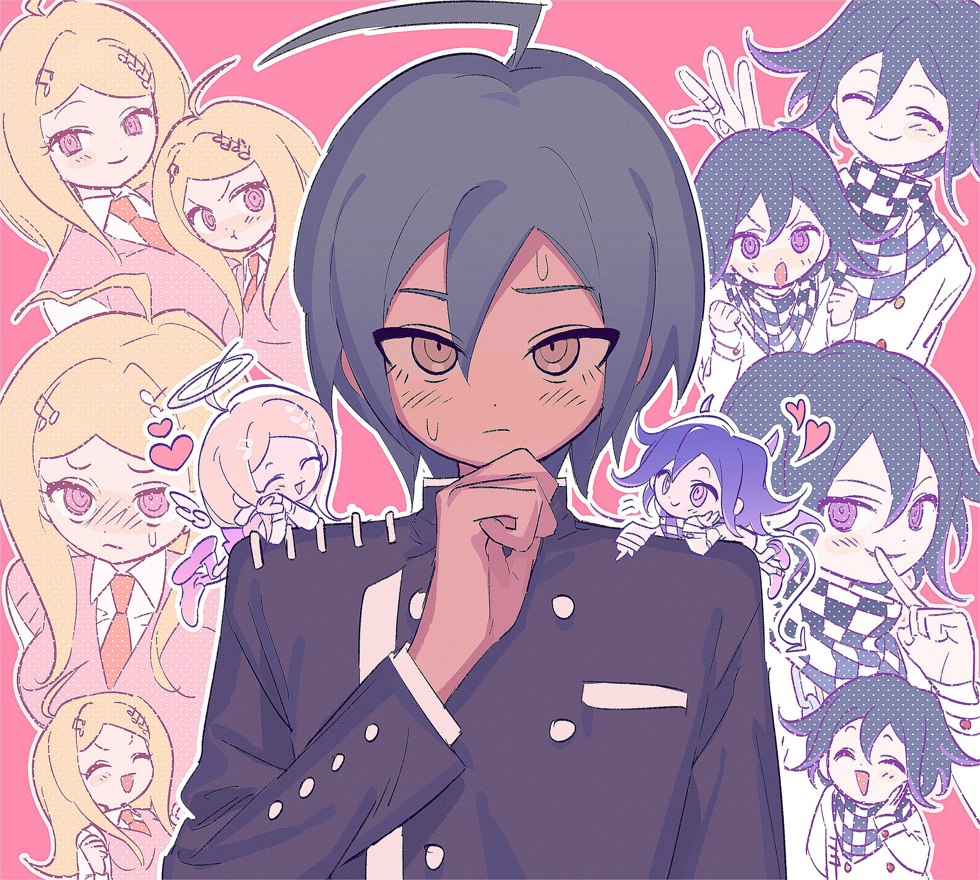 Laz 最原くんと二人の恋人 最王最赤 T Co Ewqdqcafsu Twitter