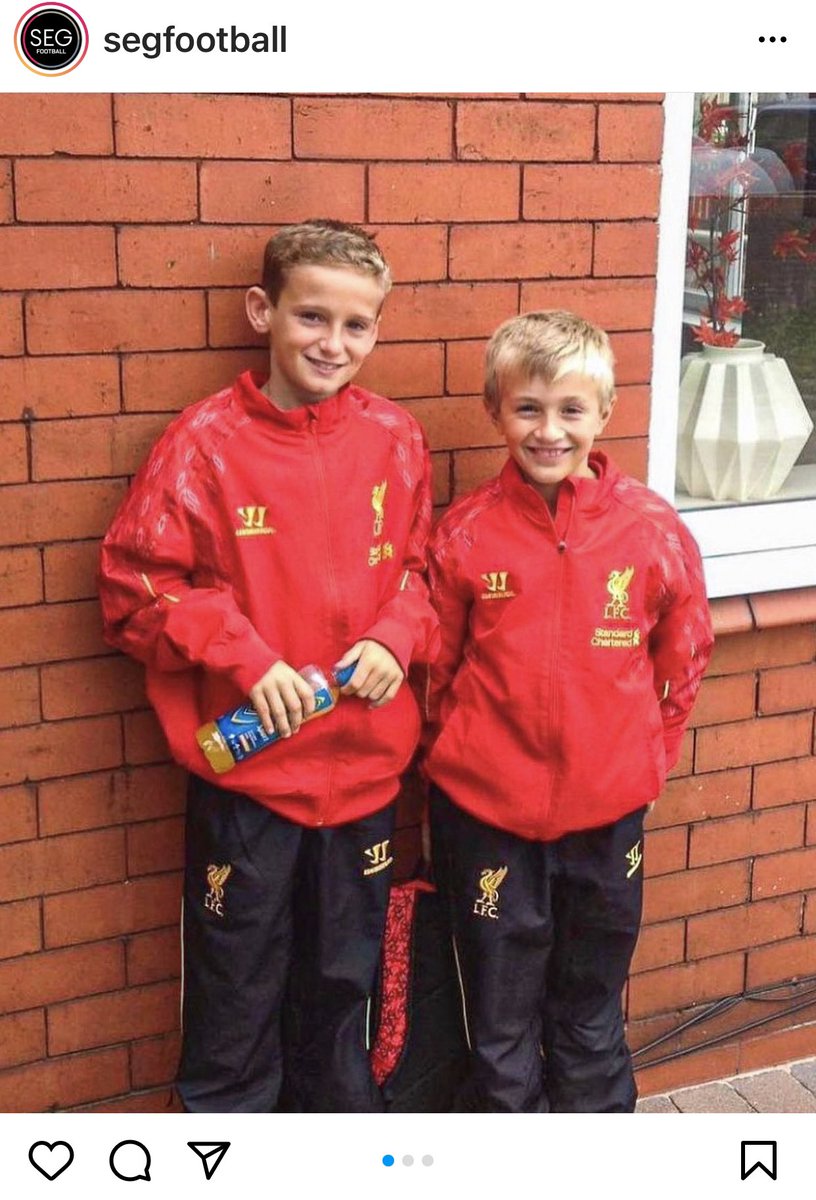TheAnfieldWrap's tweet photo. Great images from @SEG_Football . 

@tylermorton02 and Max Woltman. Through the academy together and now winners at the San Siro for Liverpool.

Talent + hard work = dreams made https://t.co/c1ZhFtMI6o