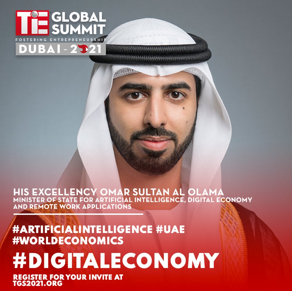 We are humbled and exhilarated to announce that His Excellency Omar Sultan Al Olama will be gracing us with his presence at this year’s TiE Global Summit. He is known for the magnanimous #strategic contributions he has made to make #UAE a pioneering center of progress.