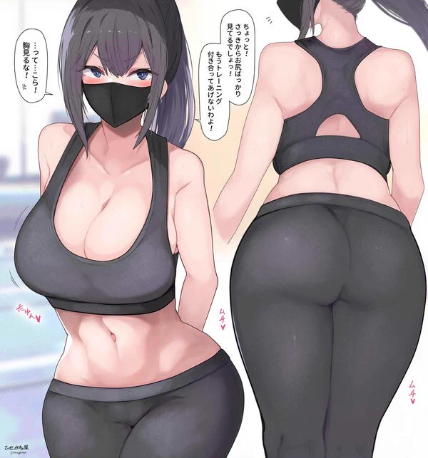 定期的に腹筋+巨乳が描きたくなるのでまた描きたい 