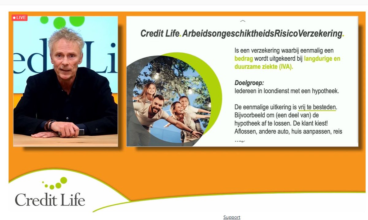 CallasFP's tweet photo. Webinar ArbeidsongeschiktheidsRisicoVerzekering (ARV) basisverzekering met een lage premie en een eenmalige uitkering. Hiermee krijgt de klant een vangnet-oplossing voor als het echt fout gaat.
Meer weten ? don 9-12 /12.30 uur of woe 15-12 / 10.00 uur.communicatie@creditlife.nl https://t.co/Zi306HfIcL