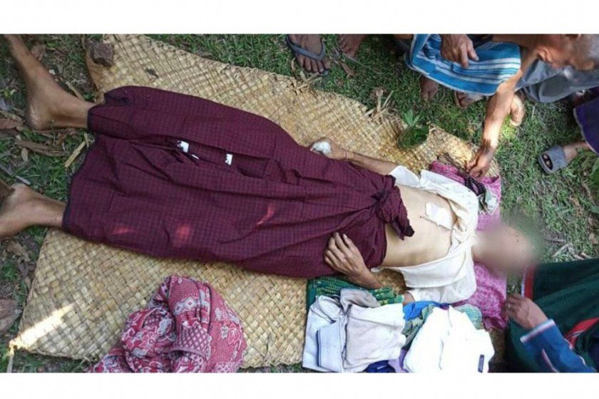 Military troops shot at 2 motorcyclists at the outskirts of Wargote village, Thahton tsp, Mon state, Ron Dec 6, resulting in death of U Mg Htwe, a 60 yo man and injuring of his 38 nephew, Ko Thaing Shwe.
#EndImpunity #Dec8Coup #WhatsHappeningInMyanmar