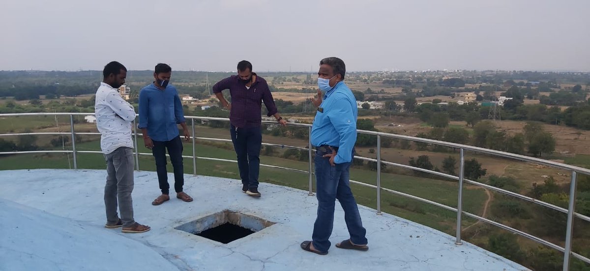 mb_telangana's tweet photo. #MissionBhagiratha teams inspecting
1. CE Sri K.Srinivas Sir @ villages in #Gundala (M) , #Bhadradri(D)
2. Sri H.Jaganmohan SE #Wanaparthy @ #Gopalpet
3. Sri Ch.Amarendra SE #Karimnagar @Akkannapet(M)
4.Sri N.Raghuveer SE #Sangareddy @ #Kyasaram
@SmitaSabharwal @DayakarRao2019 https://t.co/SDMIbafDAo