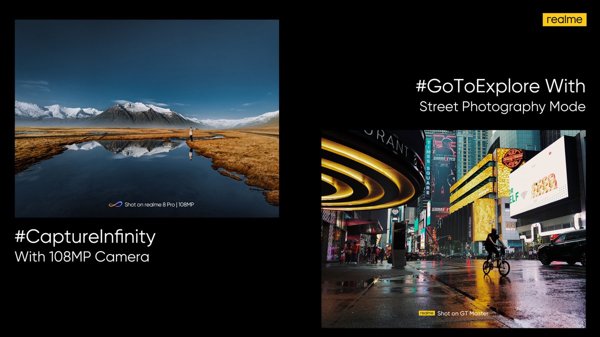 realmeglobal's tweet photo. #realmein2021 📸Uncover the possibility and unknown of the world with #shotonrealme. Come &amp; share your #CaptureInfinity #GoToExplore https://t.co/Ab45aXiYNA