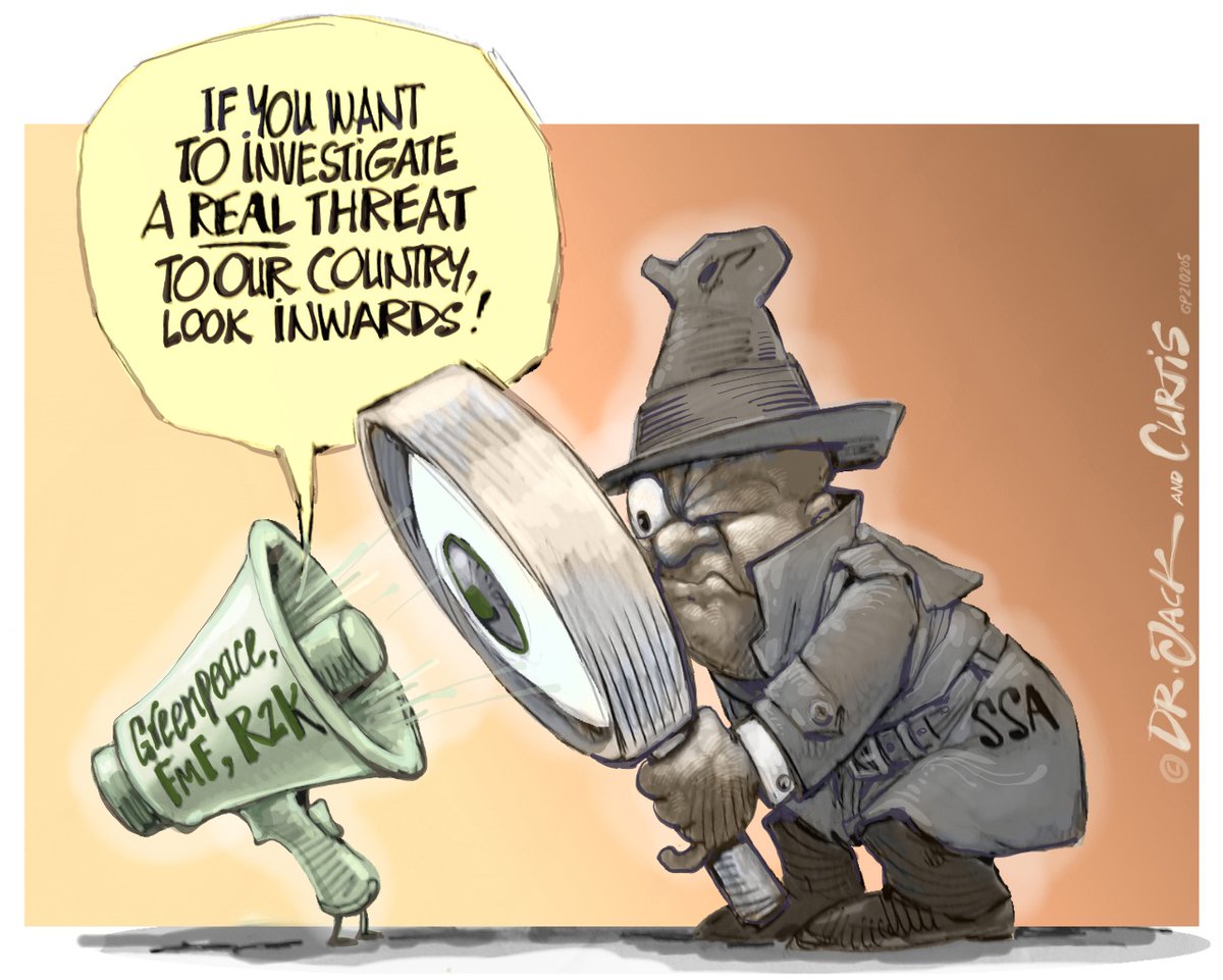 AkinyiOkello3's tweet photo. Let's defend the rights to organise, identify and act on abuse of power in SA's state security structures.
#CleanUpSSA
#DontSpyOnUs
#SSAReforms
@StateSecurityRS @PresidencyZA @StateCaptureCom @SAHRCommission @Greenpeaceafric https://t.co/oHvftBUfoB