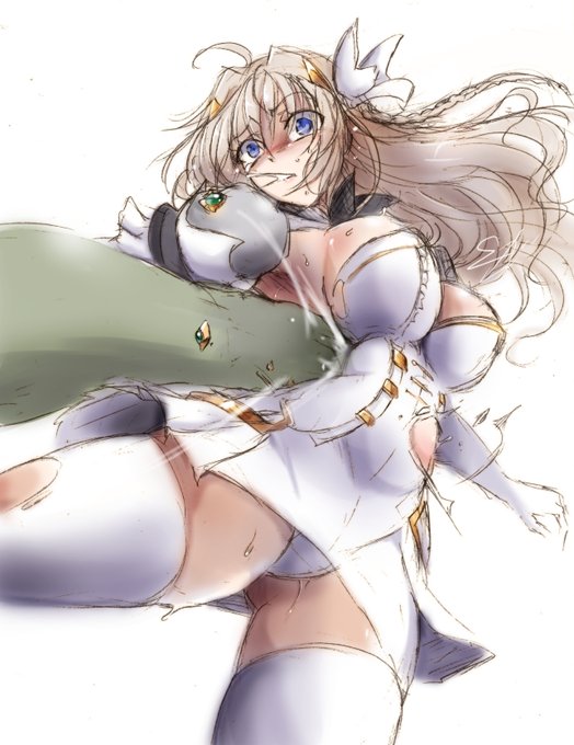 エアスケブ2・セイクリッドリネージュよりセイクイッドクレールを腹パンリョナ。 