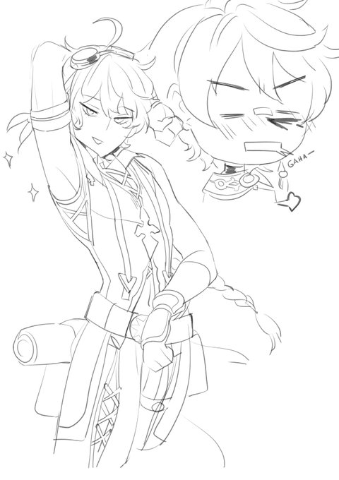 Lmaoooo I can't not draw this 😭 https://t.co/z132jRIA9d 