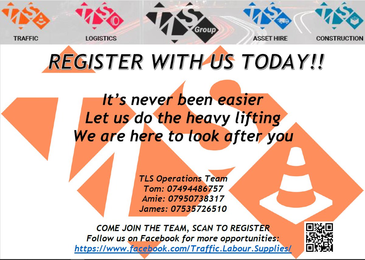 markTLSGroup's tweet image. Come join the team!!